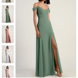 Jenny Yoo Bridesmaid Dress Priya in Eucalyptus